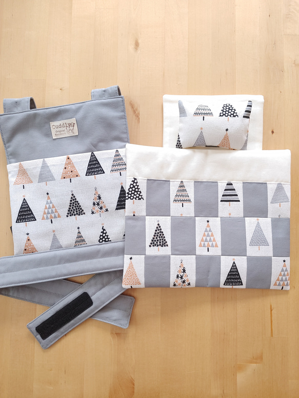 在庫限り】お人形用抱っこ紐 おんぶ紐 ドールキャリア お布団セット