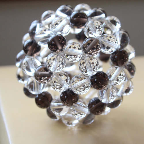 フラーレン 8mm 水晶＆アグニマニタイト その他アクセサリー Shop Flan