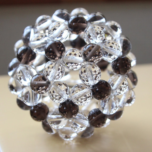 身体守りフラーレン　２個セット フラーレン 8mm 水晶＆アグニマニタイト その他アクセサリー Shop Flan