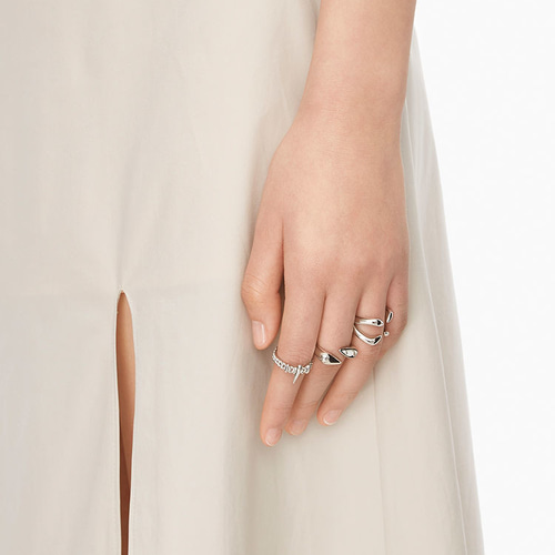 KVK公式 シルバー925 リング 11号 シルバーリング 指輪 レディース