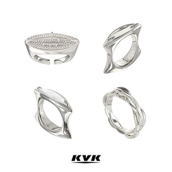 KVK公式 シルバー925 リング 11号 13号 シルバーリング 指輪 レディース アクセサリー シンプル ギフト 3枚目の画像