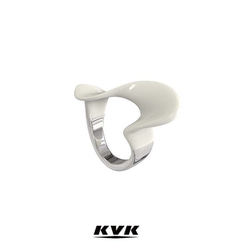 KVK公式 シルバー925 リング 11号 13号 シルバーリング 指輪 レディース アクセサリー シンプル ギフト 1枚目の画像