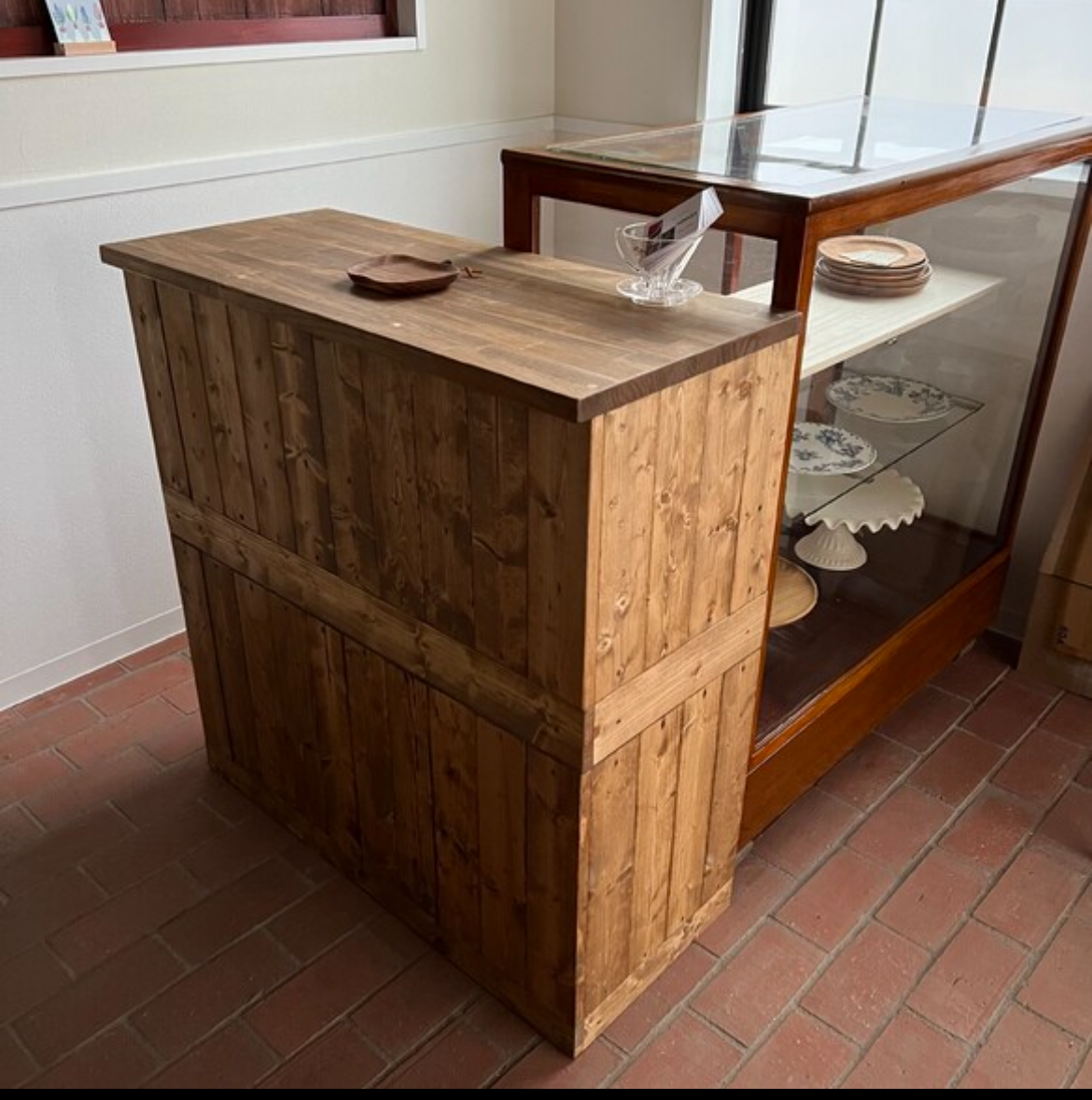 レジカウンター　受付カウンター