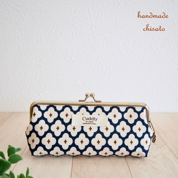 M様オーダー分＊少し大きなサイズ * 内ポケットも可愛い がま口