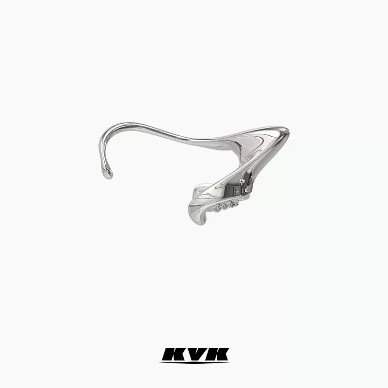 KVK公式 イヤーカフ イヤリング ピアス レディース アクセサリー シンプル ギフト メッキ 普段使い オシャレ