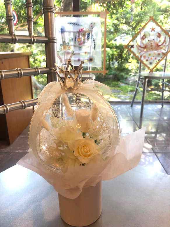 フラワーバルーンブーケ♡バルーンフラワー♡結婚式♡開店祝い♡お誕生日プレゼントに 7枚目の画像