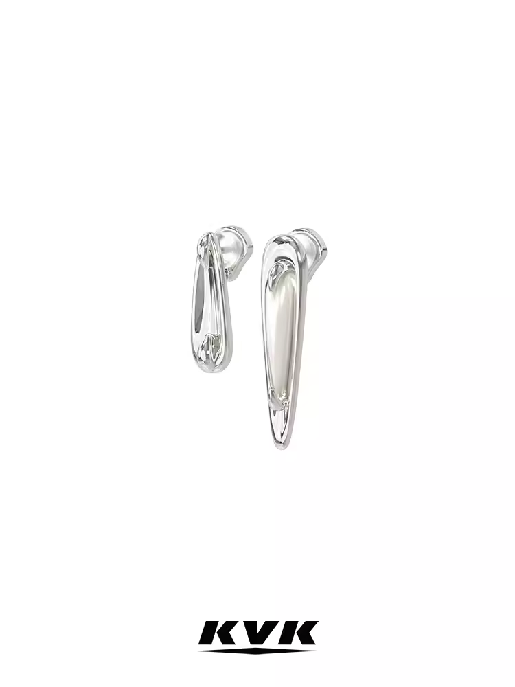 KVK公式 イヤーカフ イヤリング ピアス レディース アクセサリー シンプル ギフト メッキ 普段使い オシャレ