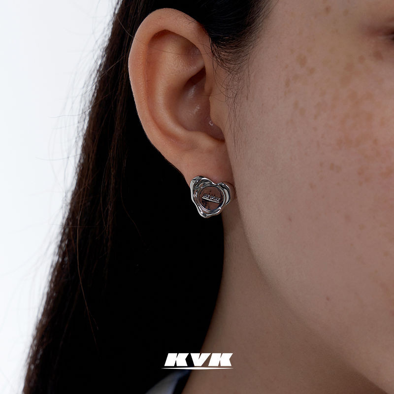 KVK公式 イヤーカフ イヤリング ピアス レディース アクセサリー シンプル ギフト メッキ 普段使い オシャレ