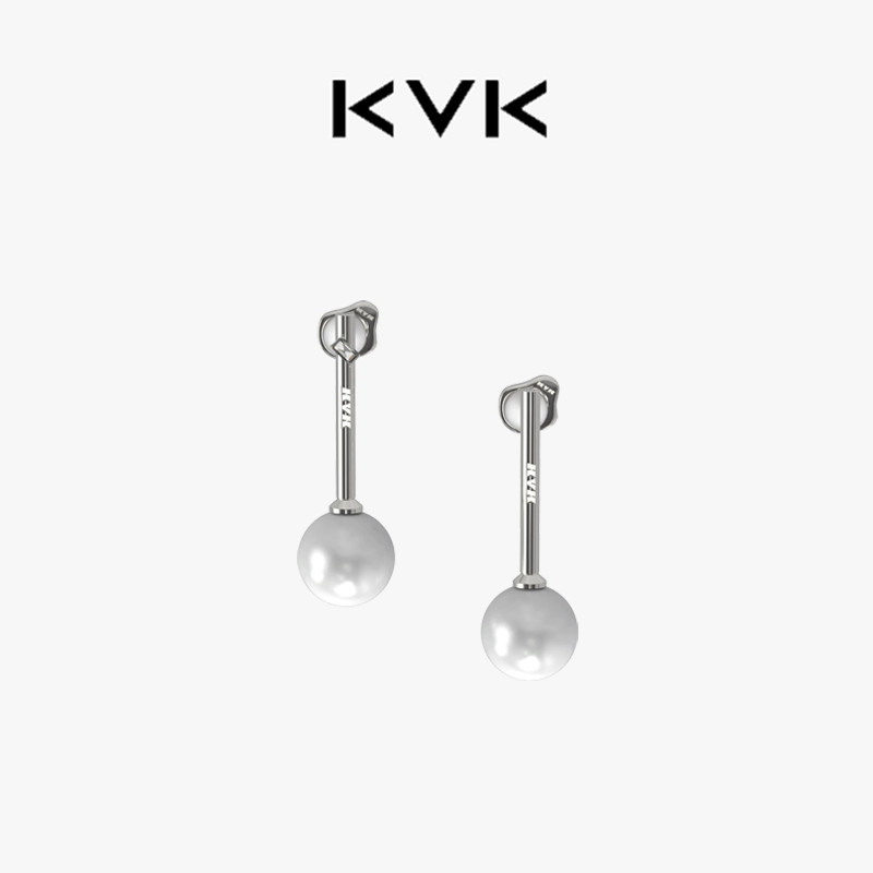 KVK公式 イヤーカフ イヤリング ピアス レディース アクセサリー シンプル ギフト メッキ 普段使い オシャレ