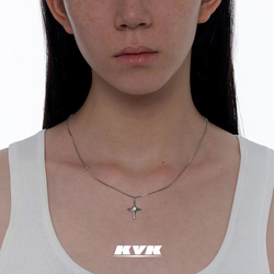 KVK公式 ネックレス レディース アクセサリー シンプル ギフト メッキ 普段使い オシャレ 3枚目の画像