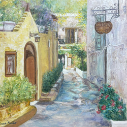 油絵 メルヘンの国 絵画 HR 通販 12096076｜Creema(クリーマ)