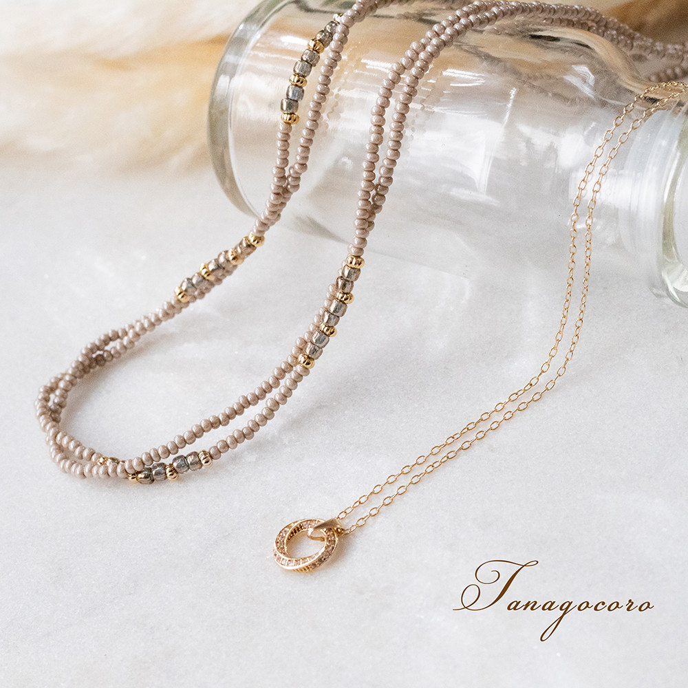 w*e様 美品✨ターコイズ 丸玉 ビーズ 2連ネックレス シルバー刻印 美品✨ターコイズ トルコ石 丸玉 ビーズ 2連ネックレス シルバー刻印