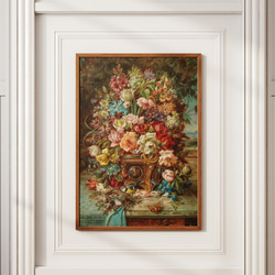 ゴッホ『ヒナギクとアネモネのある花瓶』複製画 【額入り】 絵画 〜ART