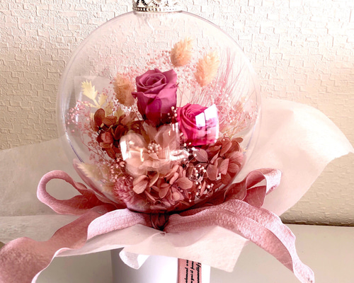 バルーンアレンジ　贈り物　フラワーアレンジ おまかせバルーンアレンジ M | 大阪高槻・茨木の花屋flower pot