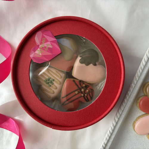 バレンタイン プチギフトに♡】メッセージを入れられる♡ハートの