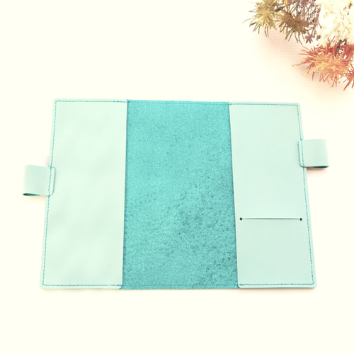 ご確認用 牛革 ティファニーブルー 手帳カバー ジブン手帳 ターコイズ ご確認用 牛革 ティファニーブルー 手帳カバー ジブン手帳