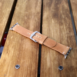 Applewatch レザーバンド イタリアレザー イビザ 本革 時計ベルト 腕時計 革ベルト 8枚目の画像