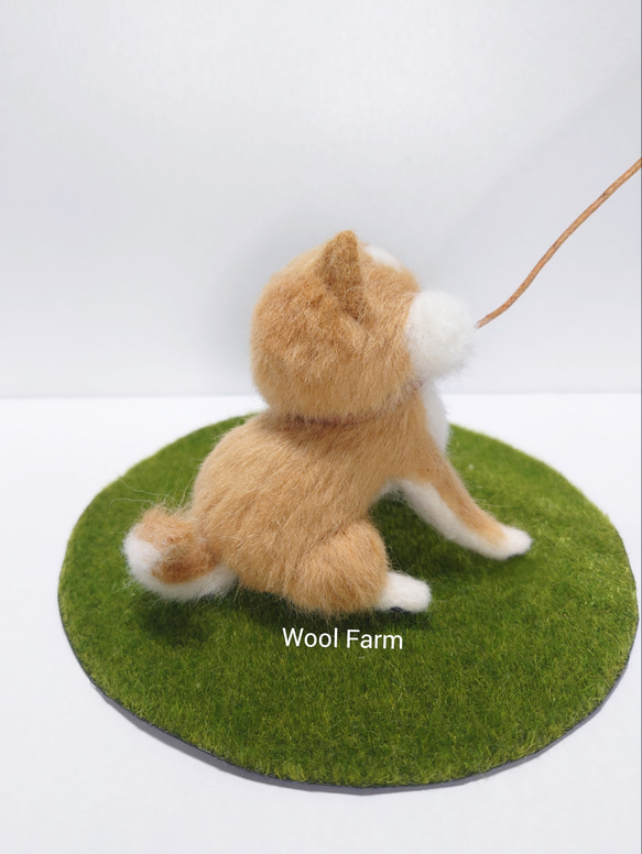 拒否柴　～Wool Farm～　羊毛フェルト 4枚目の画像