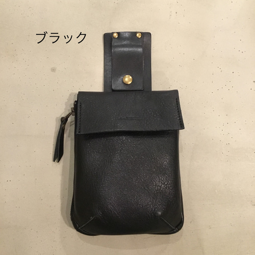 ポーチ　牛革 楽天市場】マルチポーチ Lサイズ 小物入れ 薄い 薄型 Revel