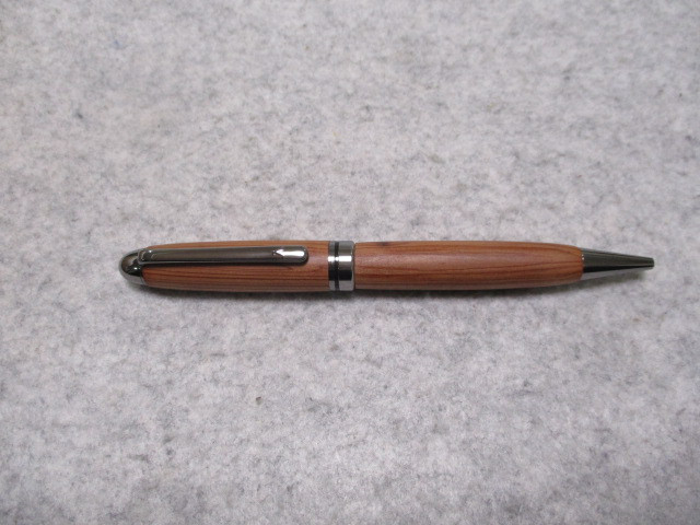 御山杉　神様の木　椿油仕上げ　回転式ヨーロピアンボールペン