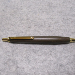 木製ボールペン・ノック式 【黒 檀 】 MB-046 ペン・筆記用具 山猫家