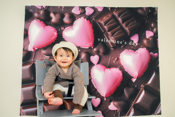 巧克力板墊 簡易居家工作室墊 情人節掛毯背景布 第14張的照片