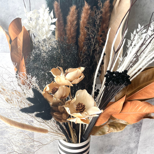 専用＊モノトーン　ドライフラワースワッグ 専用＊モノトーン ドライフラワースワッグ 専用＊モノトーン ドライ