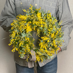 【予約販売】　mimosa wreath 4枚目の画像