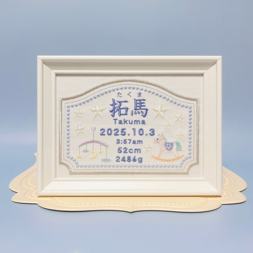 専用　命名書　つまみ細工　刺繍　ネームボード　名前旗　オーダー 命名書 つまみ細工 刺繍 ネームボード バースボード おしゃれ