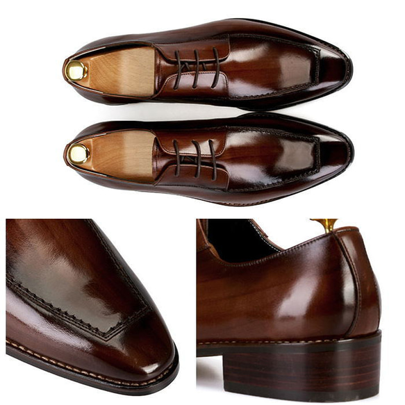 オックスフォード レザーシューズ 本革 メンズビジネスシューズ SHOES STAR オーダーシューズ（rscu） 