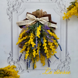 飛翔の年を迎える金彩鶴のしめ縄飾り｜和モダンお正月飾り〈迎春