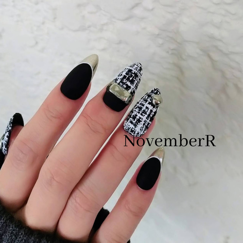 サイズオーダー無料♡031ネイルチップ♡匿名配送料込♡イニシャルネイル サイズオーダー無料♡031ネイルチップ♡匿名配送料込♡イニシャル