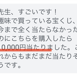 【宝くじ高額当選多数】豊かさアップ最強お守り•豊かさ•特別祈祷済宝くじ高額当選引き寄せ 8枚目の画像