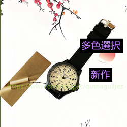 男女兼用 多色選択 レザーバンド シンプルウォッチ 腕時計 革ベルトセット ベルト ワールド  アクセサリー 上品 通勤 8枚目の画像