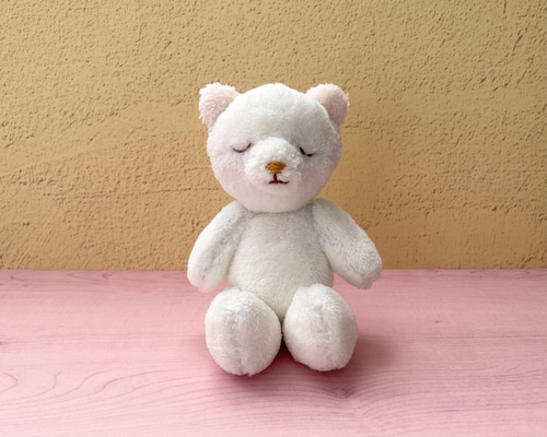 ピンク色の柴犬 アーティストベア 海外作家様 ぬいぐるみ ハンドメイド 手縫いの小さい柴犬(白柴) ぬいぐるみ TSUTOLAB(ツトラボ) 通販