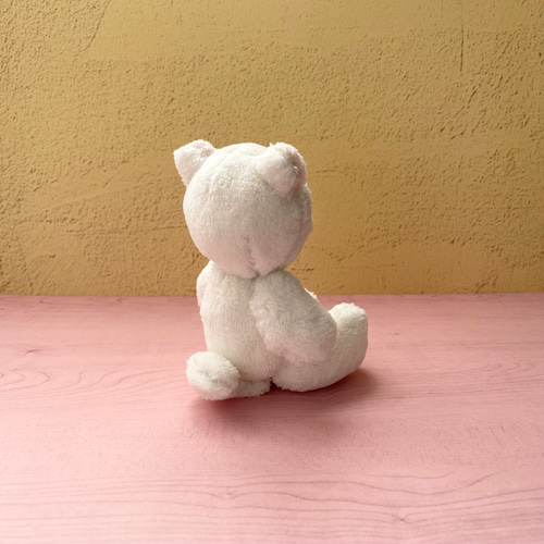 手縫いの小さい柴犬(白柴) ぬいぐるみ TSUTOLAB(ツトラボ) 通販