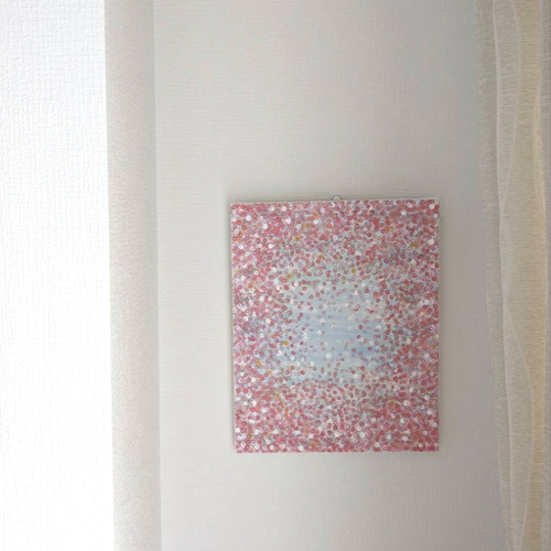 キャンバスアート 抽象画 原画 「sakura」 絵画 KIKO 通販