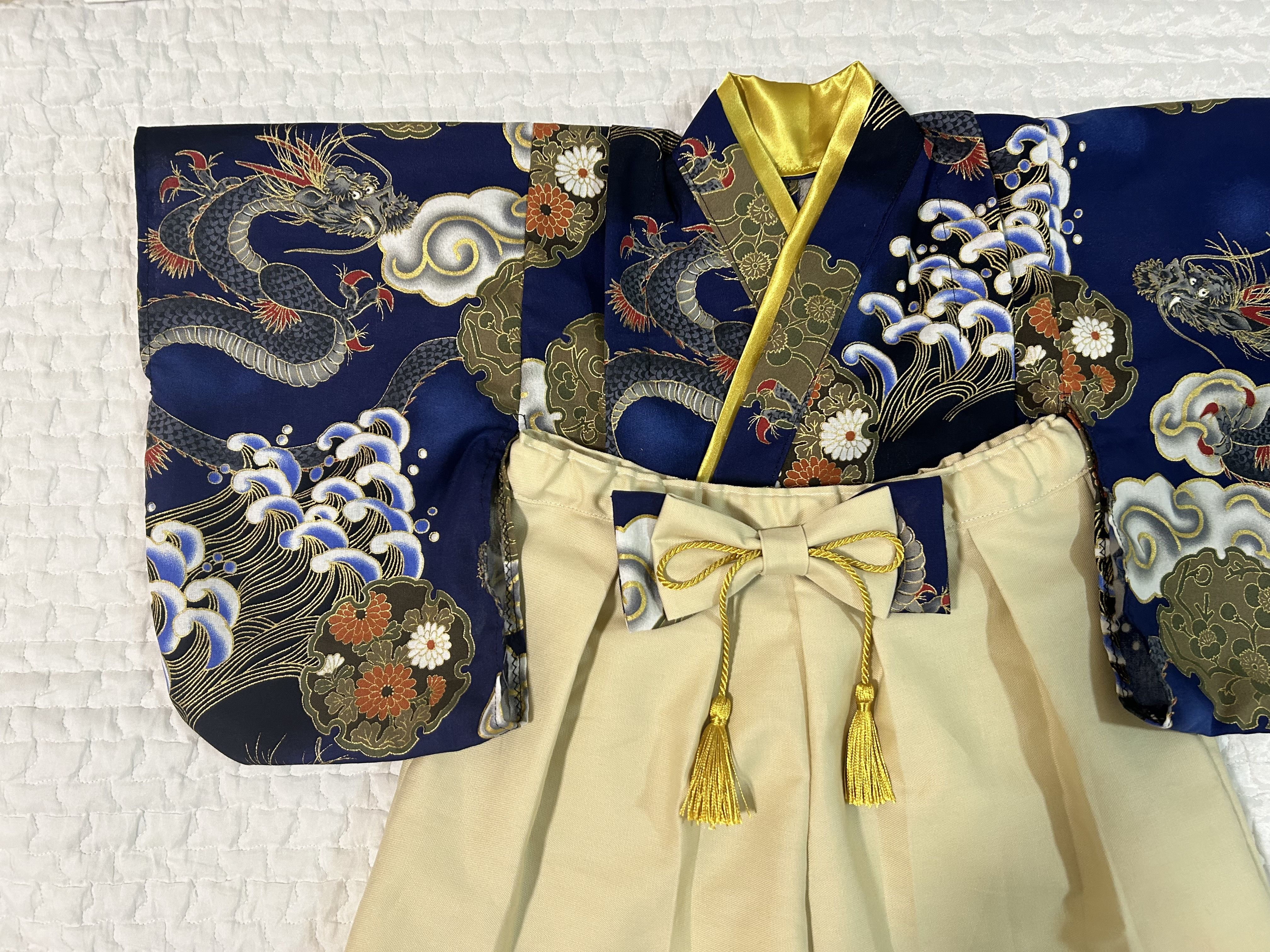 ベビー袴70〜80 こどもの日　お食い初め　ひな祭り　753 お正月