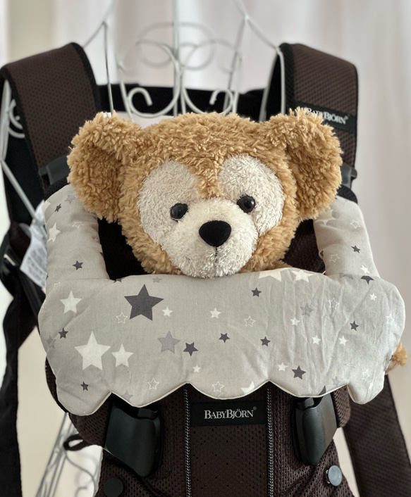 babybjorn☆ベビービョルンワンカイエアー　抱っこ紐カバー　星柄☆ 1枚目の画像