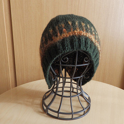 ⛄⛄防寒対策 ・暖かニット帽子⛄⛄ 【送料無料】手編み　バラクラバ　冬 8枚目の画像