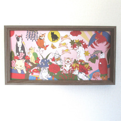 原画】貼り絵❤︎終わらない夜の物語 イラスト wonder woods 通販