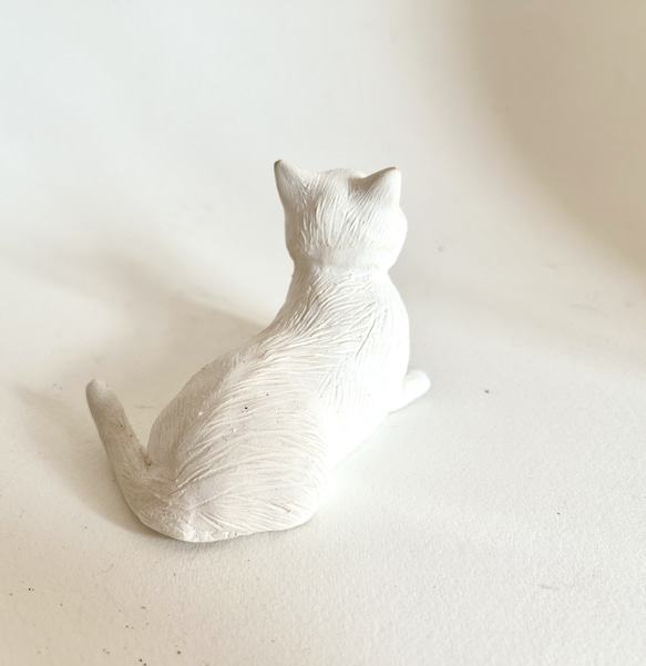 白猫ちゃん(伏せ) 4枚目の画像