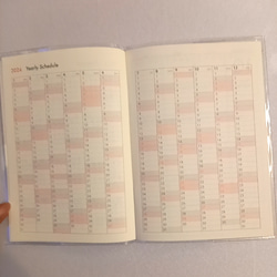 2024年コラージュスケジュール手帳 3枚目の画像