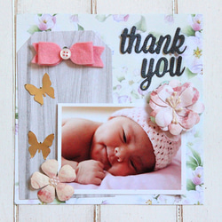 ★友子★スクラップブッキング キット 6インチ♪ No,293 0_3f594fc9002c6fe2b46048da1c90