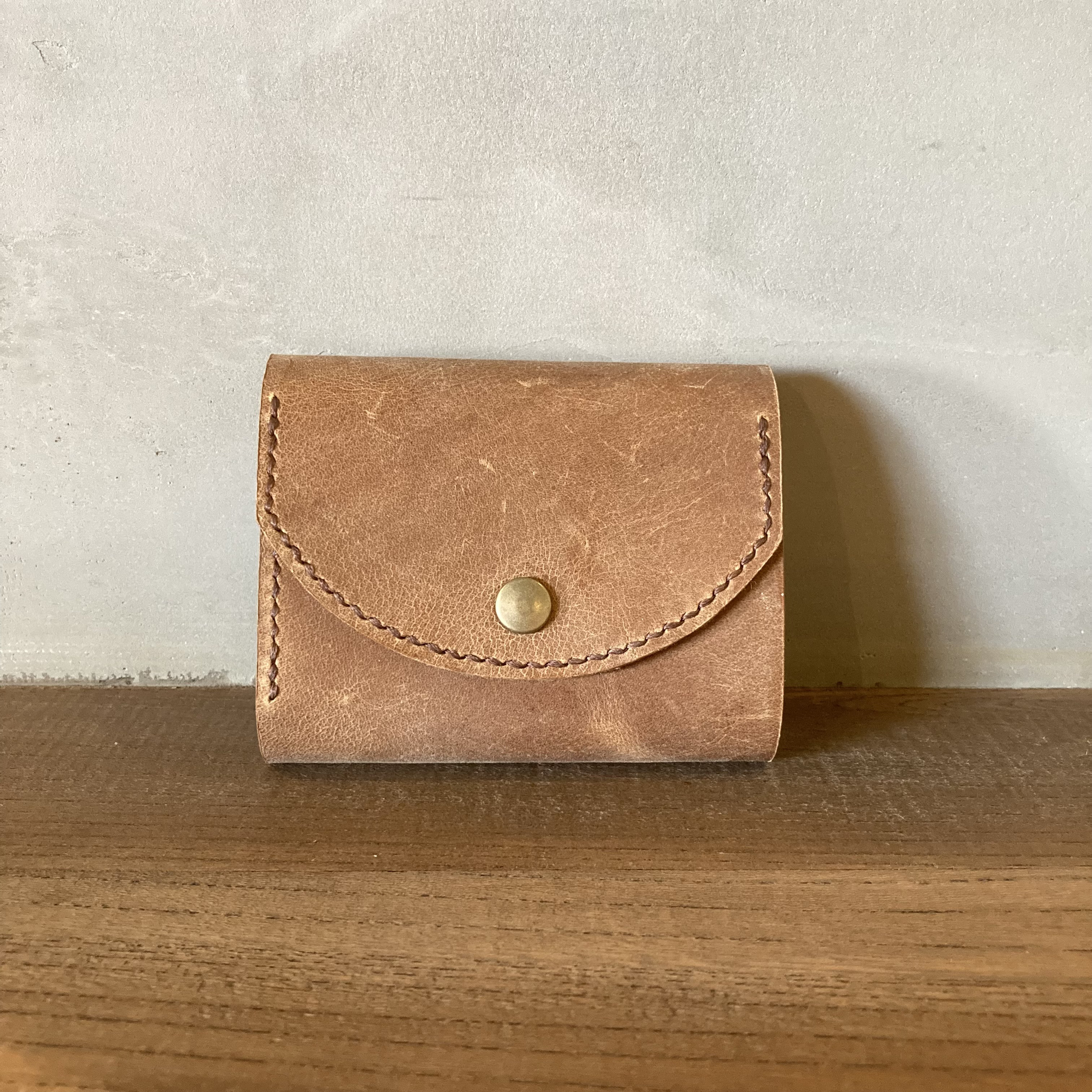 財布　革財布　ハンドメイド