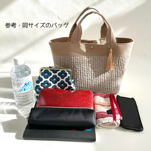 ふっくらラミネートバッグ＊スイムダンクレア トートバッグ atelier