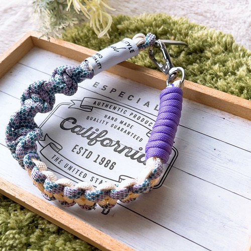 パラコード✶スマホストラップ✶ショート手首用✶ハンド