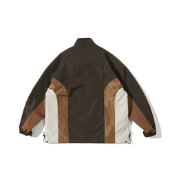 春の新作レトロな工装ジャケット男性ゆったりハットパーカー W177 14枚目の画像