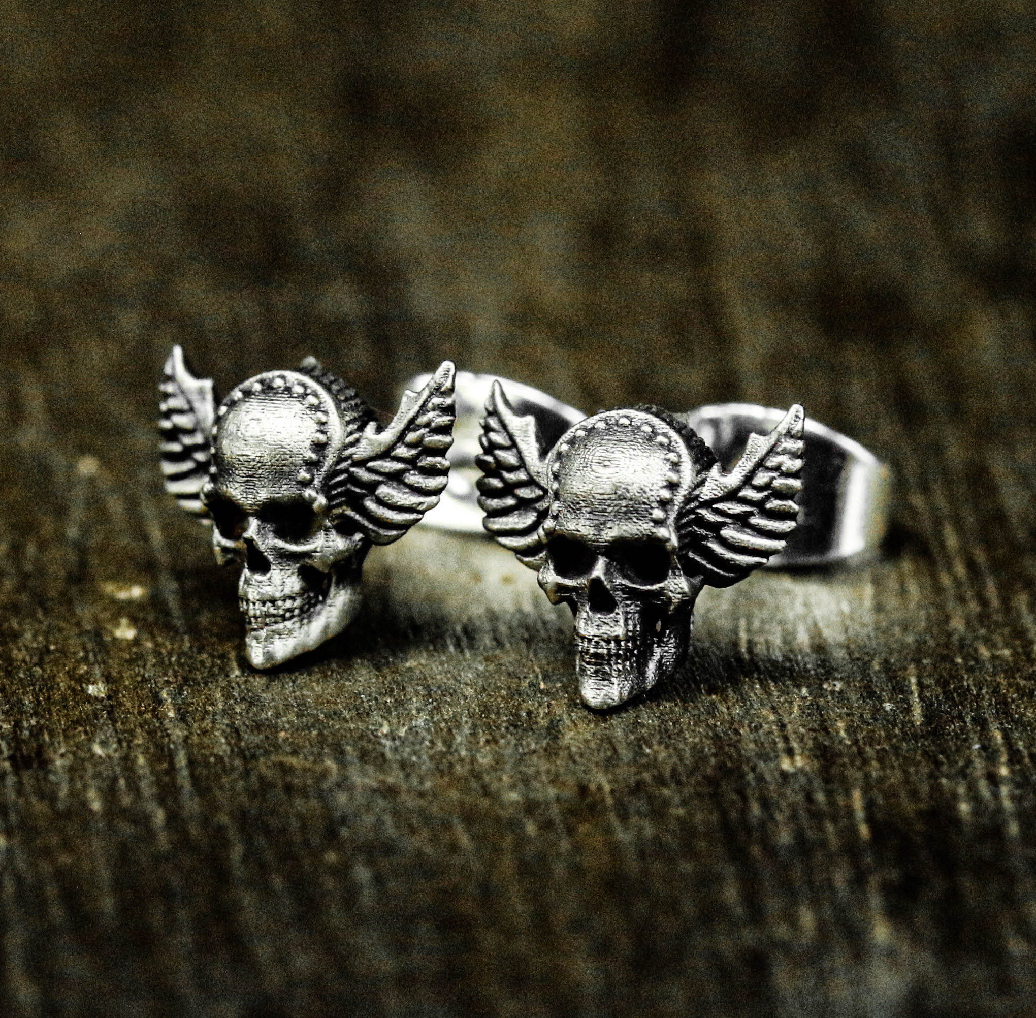 北欧神話の神オーディンのイヤリング、北欧神話、ヴァイキングのジュエリー、ヴァイキングの神々、ハンドメイド、女神のイヤリン