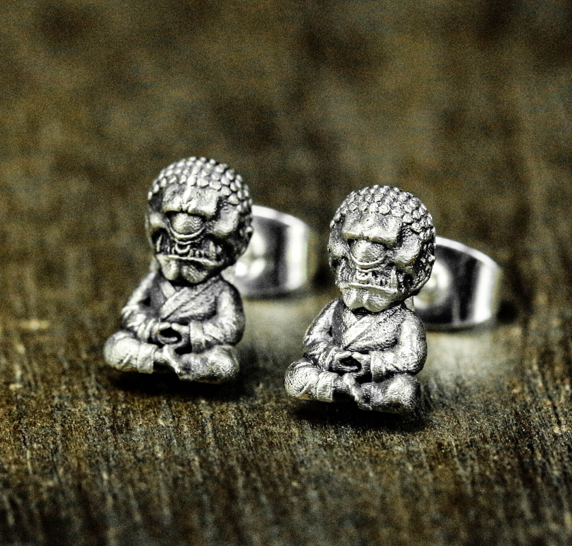 サイクロプス イヤリング モンスター スカル ジュエリー ギリシャ神話 カスタムデザイン イヤリング カーニバル サイケ